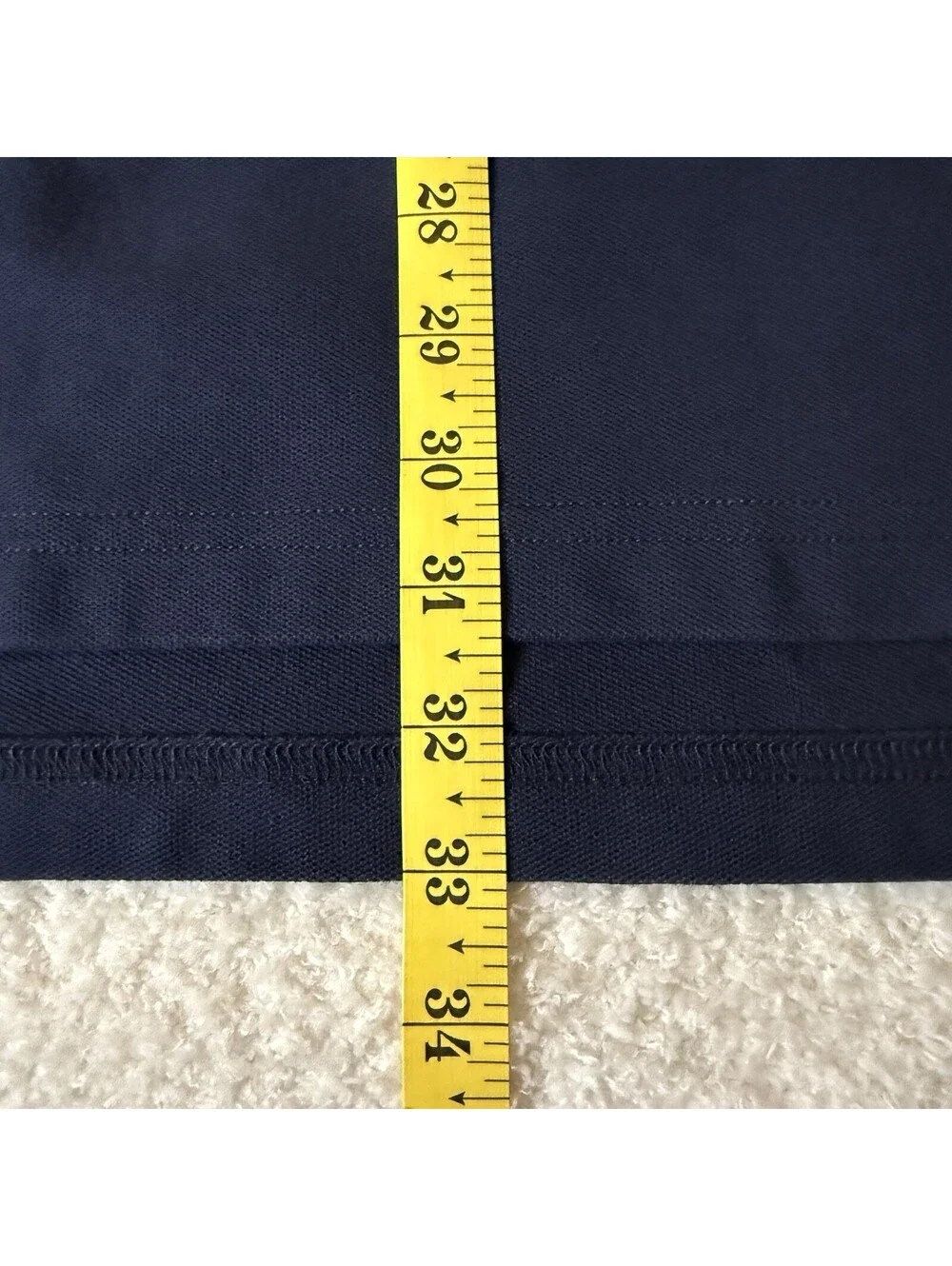 Orvis Men’s Polo Shirt Navy Blue American Flag Pocket 100% Cotton XXL